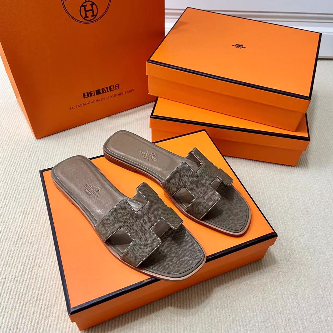 에르메스 올수공 오란 슬리퍼 샌들 앱송 29